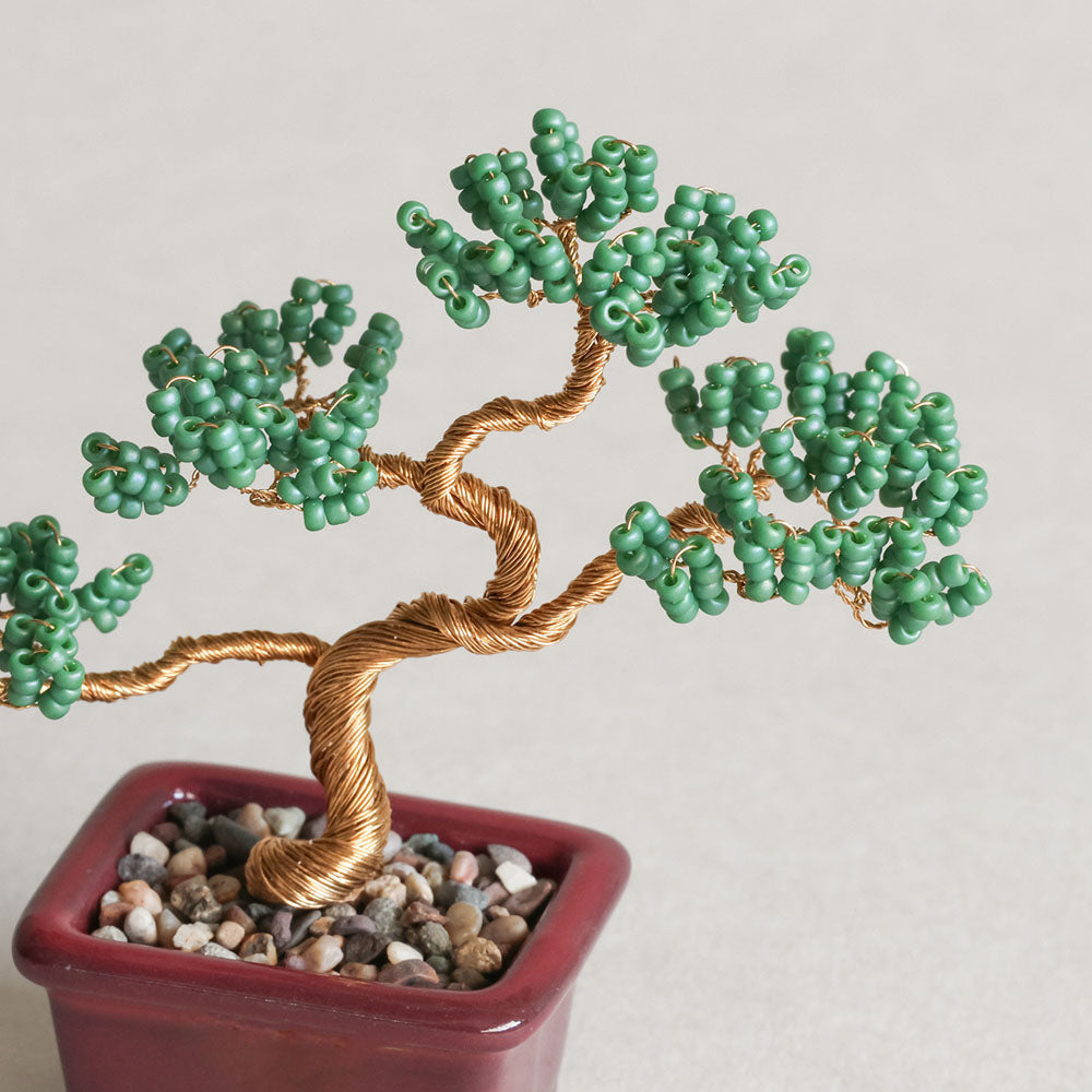 Pine Miniature Bead Bonsai DIY Kit