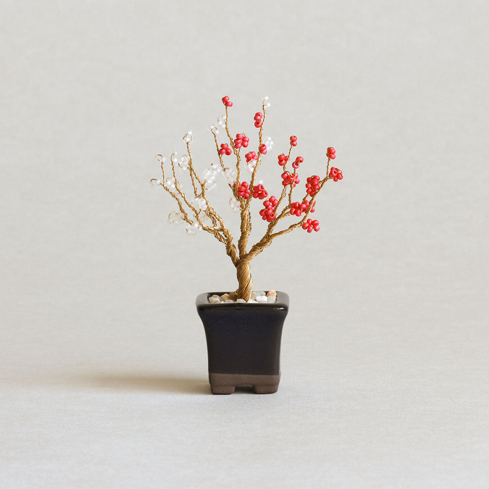 Apricot Miniature Bead Bonsai Craft Kit