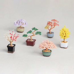 Apricot Miniature Bead Bonsai Craft Kit