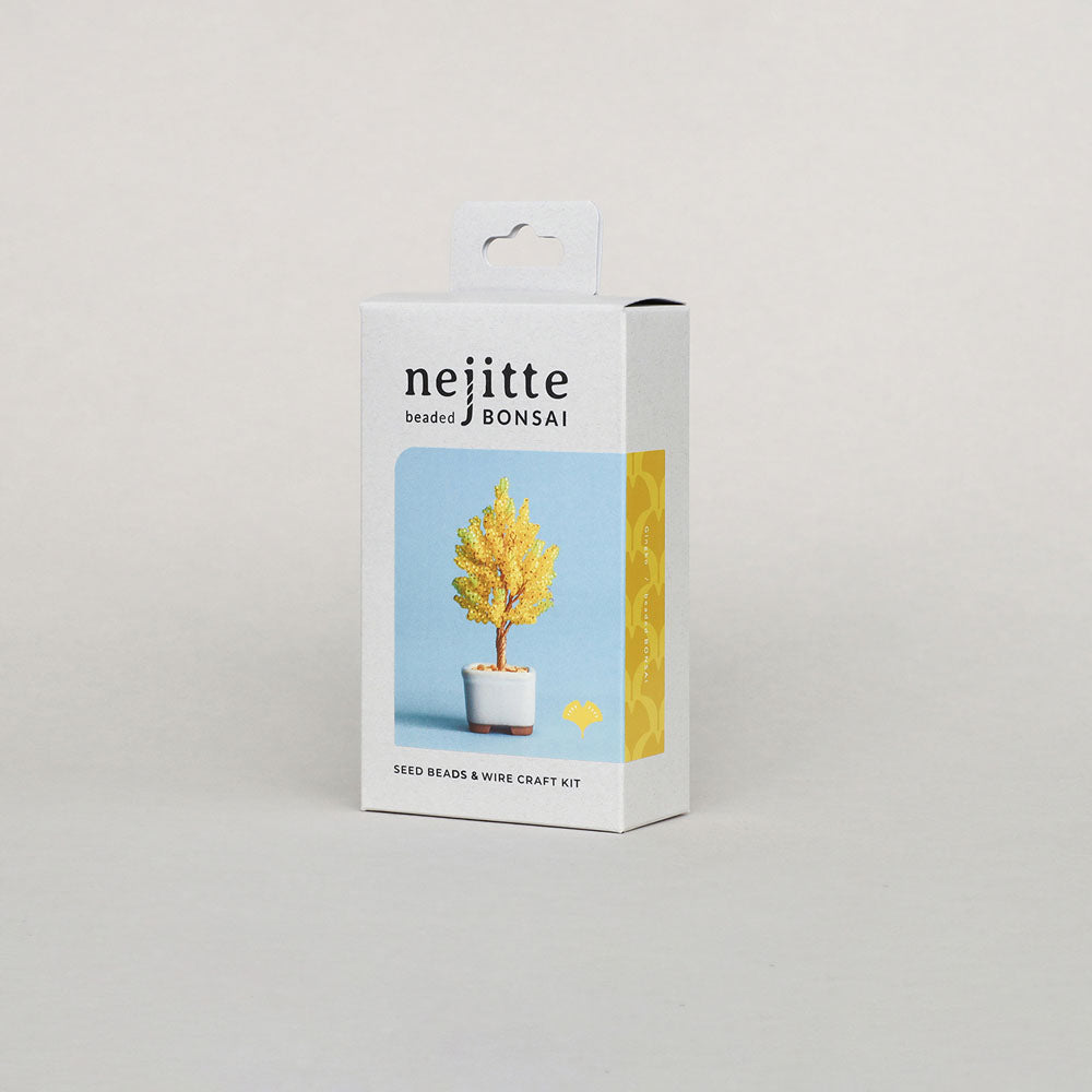 Ginkgo Miniature Bead Bonsai DIY Kit