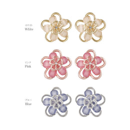 Layered Flower Studs