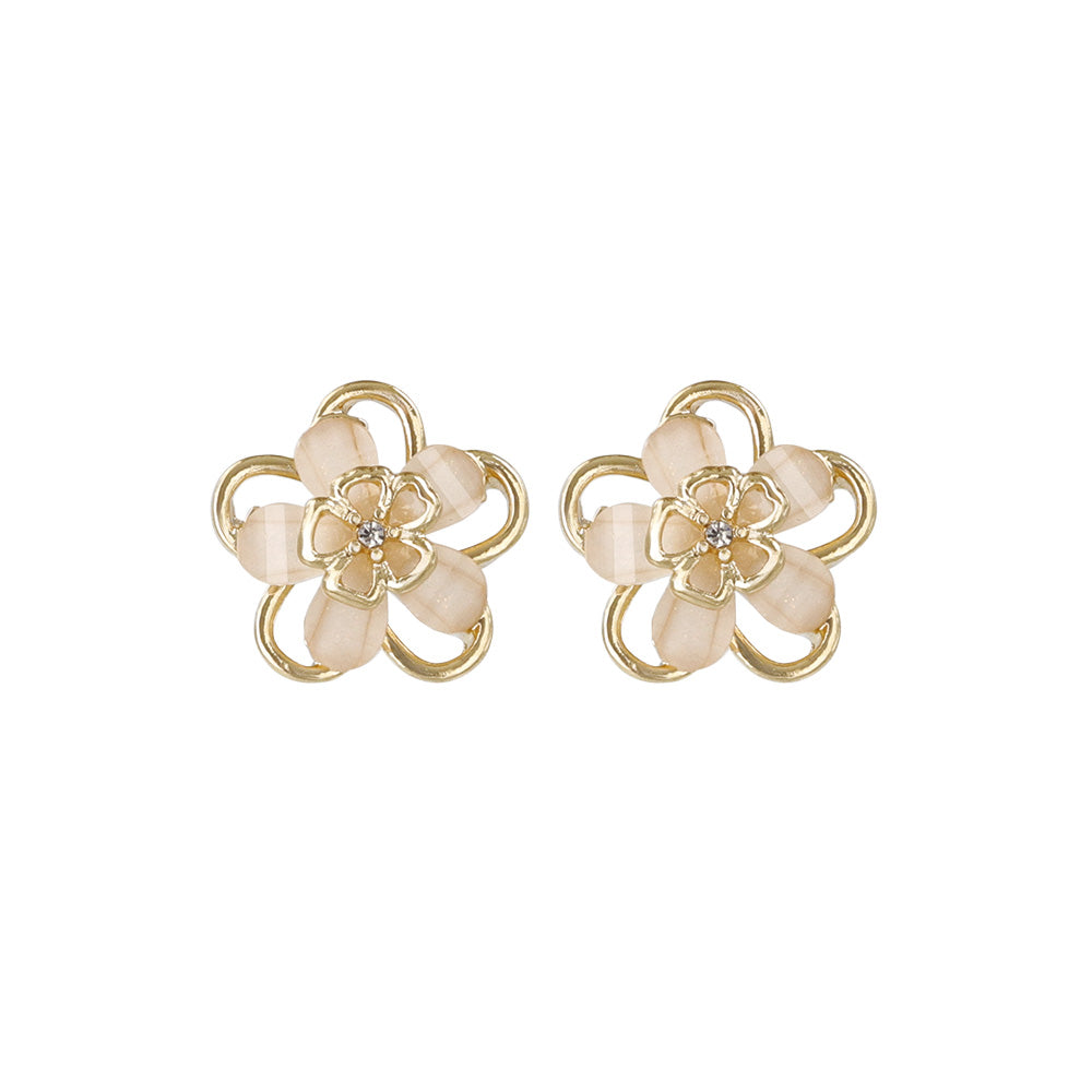 Layered Flower Studs