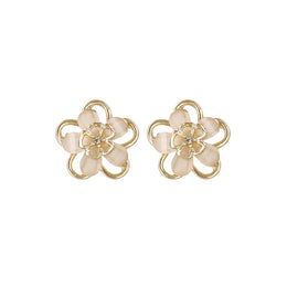 Layered Flower Studs