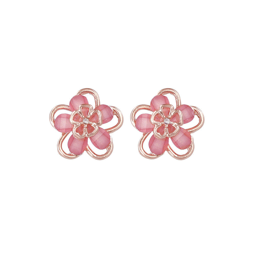 Layered Flower Studs