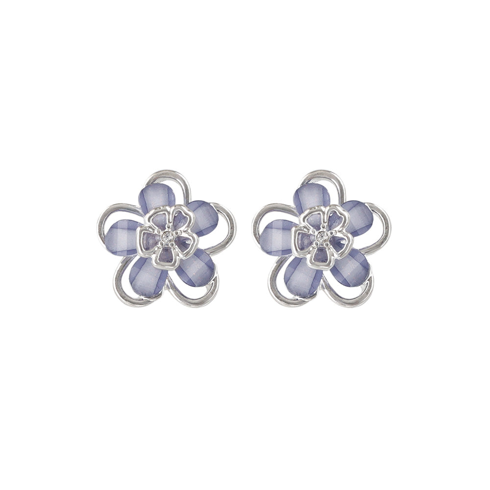 Layered Flower Studs