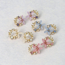 Floral Wreath Earrings