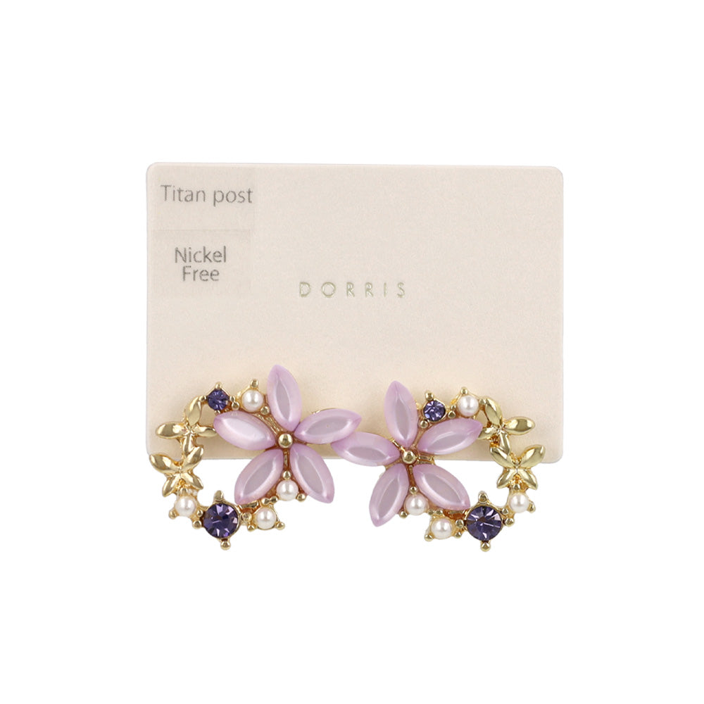 Floral Wreath Earrings