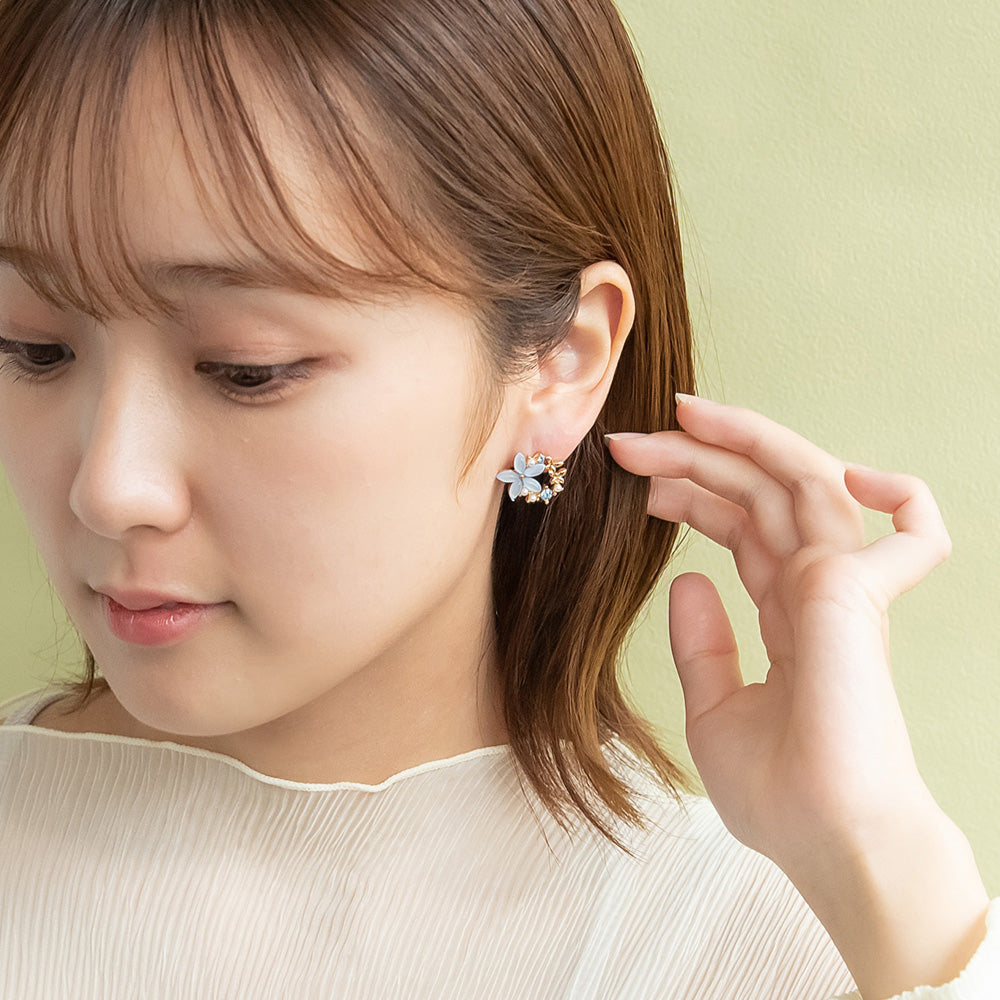 Floral Wreath Earrings