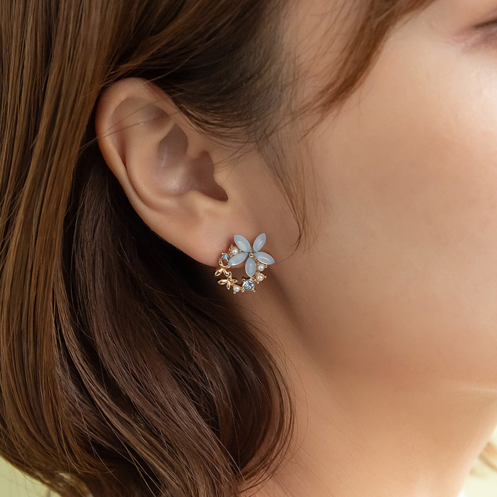 Floral Wreath Earrings