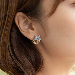Floral Wreath Earrings