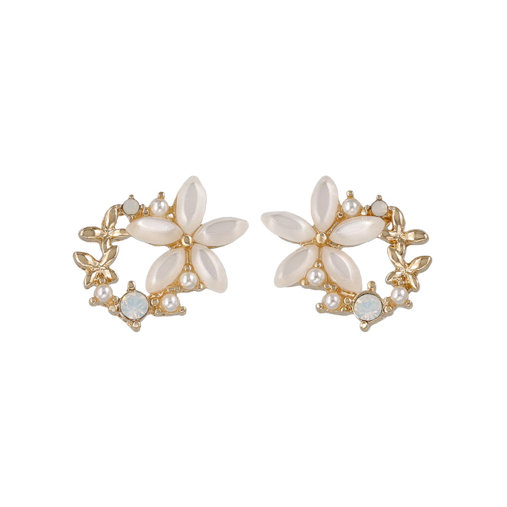 Floral Wreath Earrings