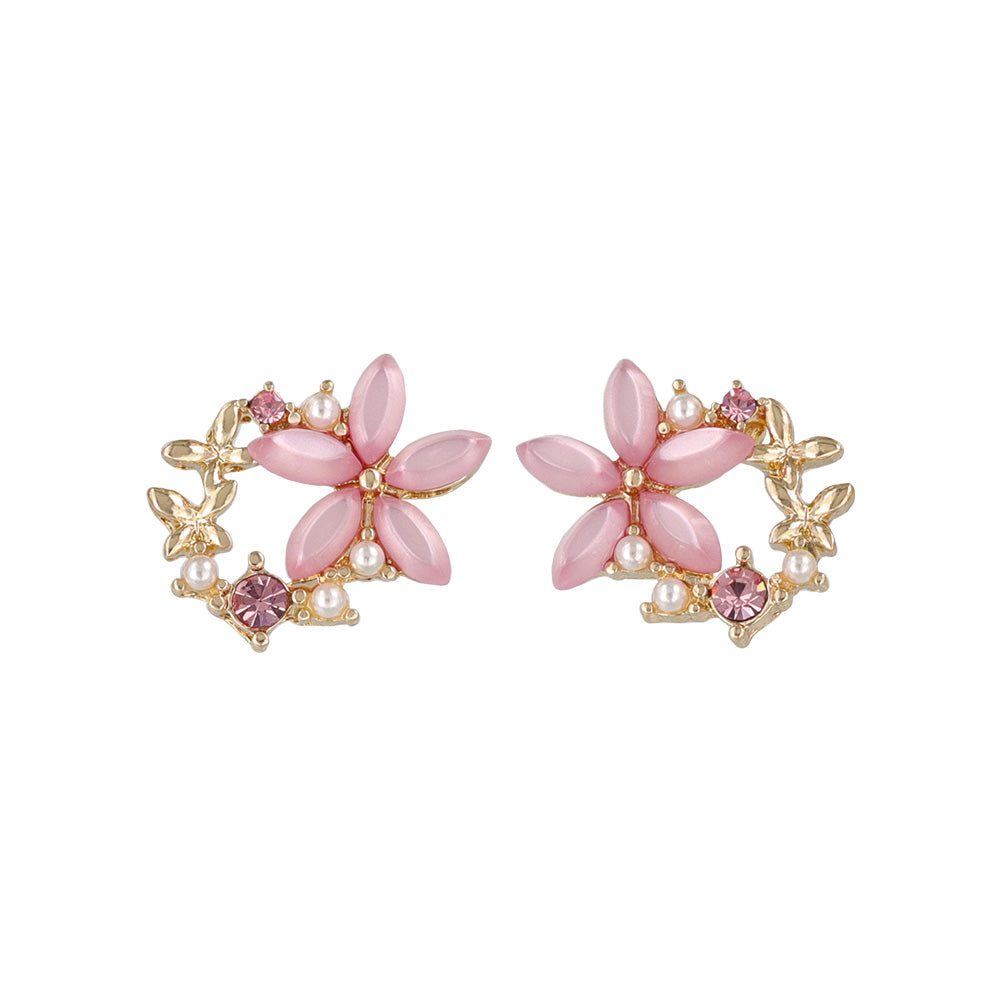 Floral Wreath Earrings