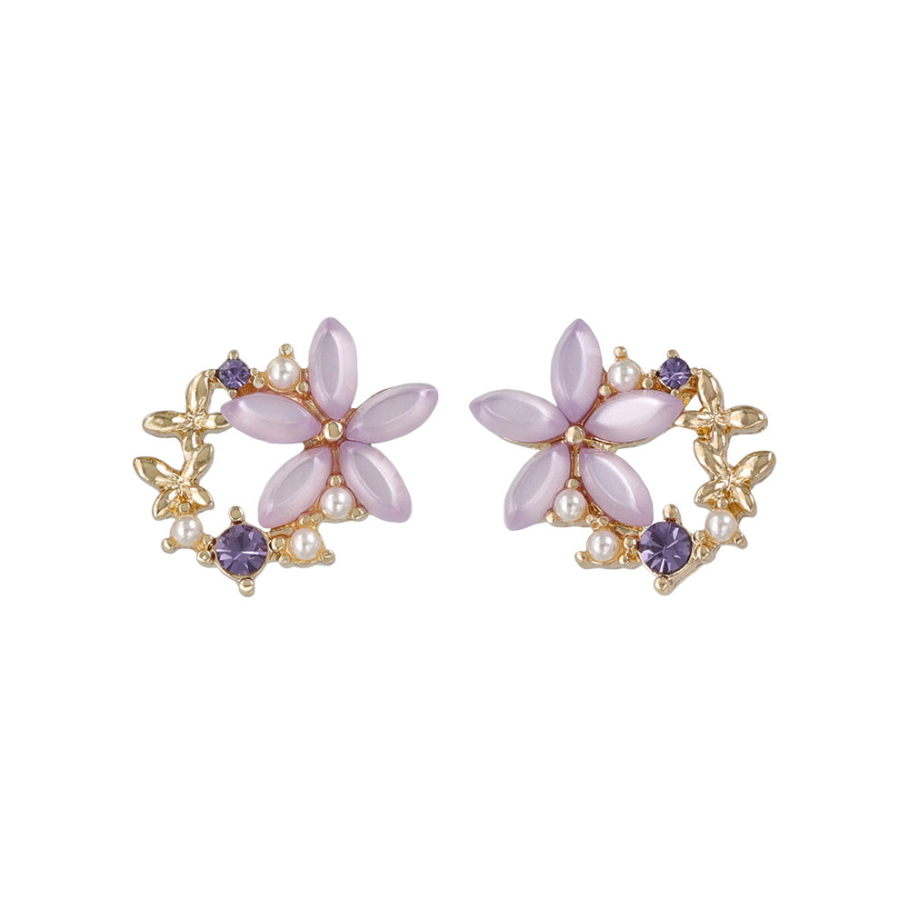 Floral Wreath Earrings