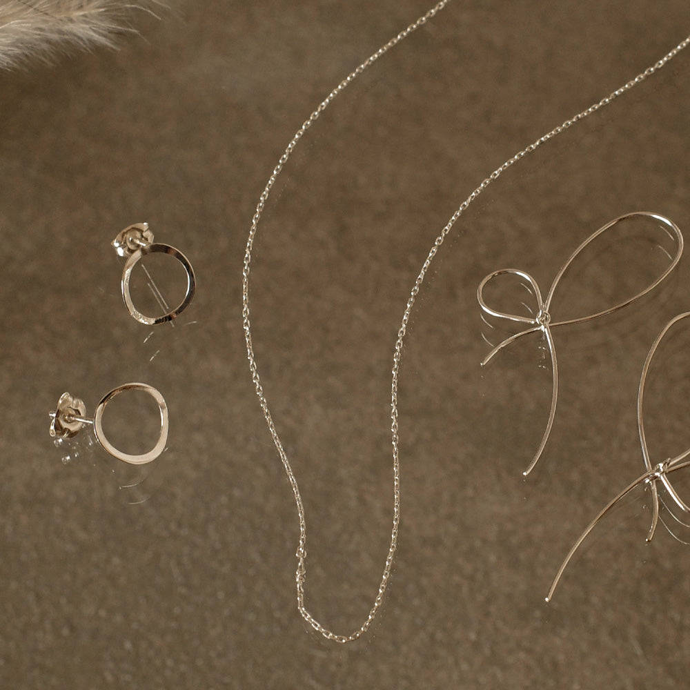 925 Silver Short Chain Necklace