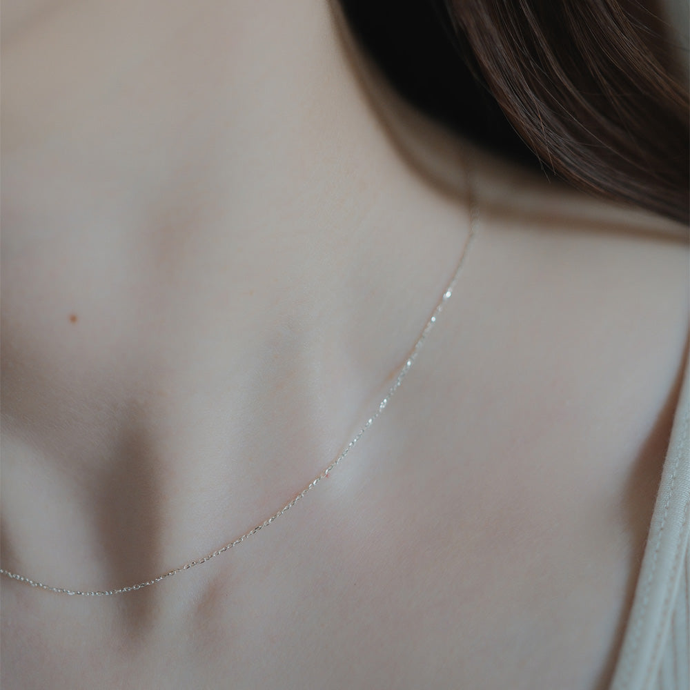 925 Silver Short Chain Necklace