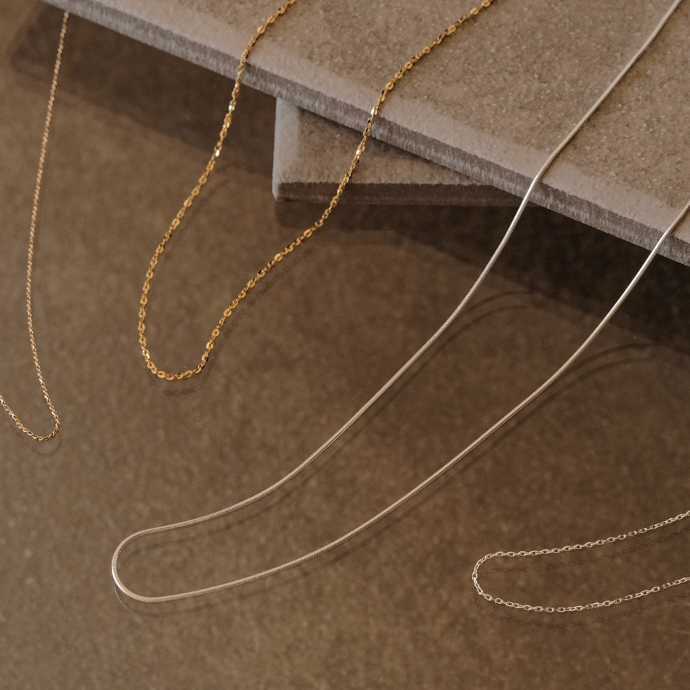 925 Silver Short Chain Necklace
