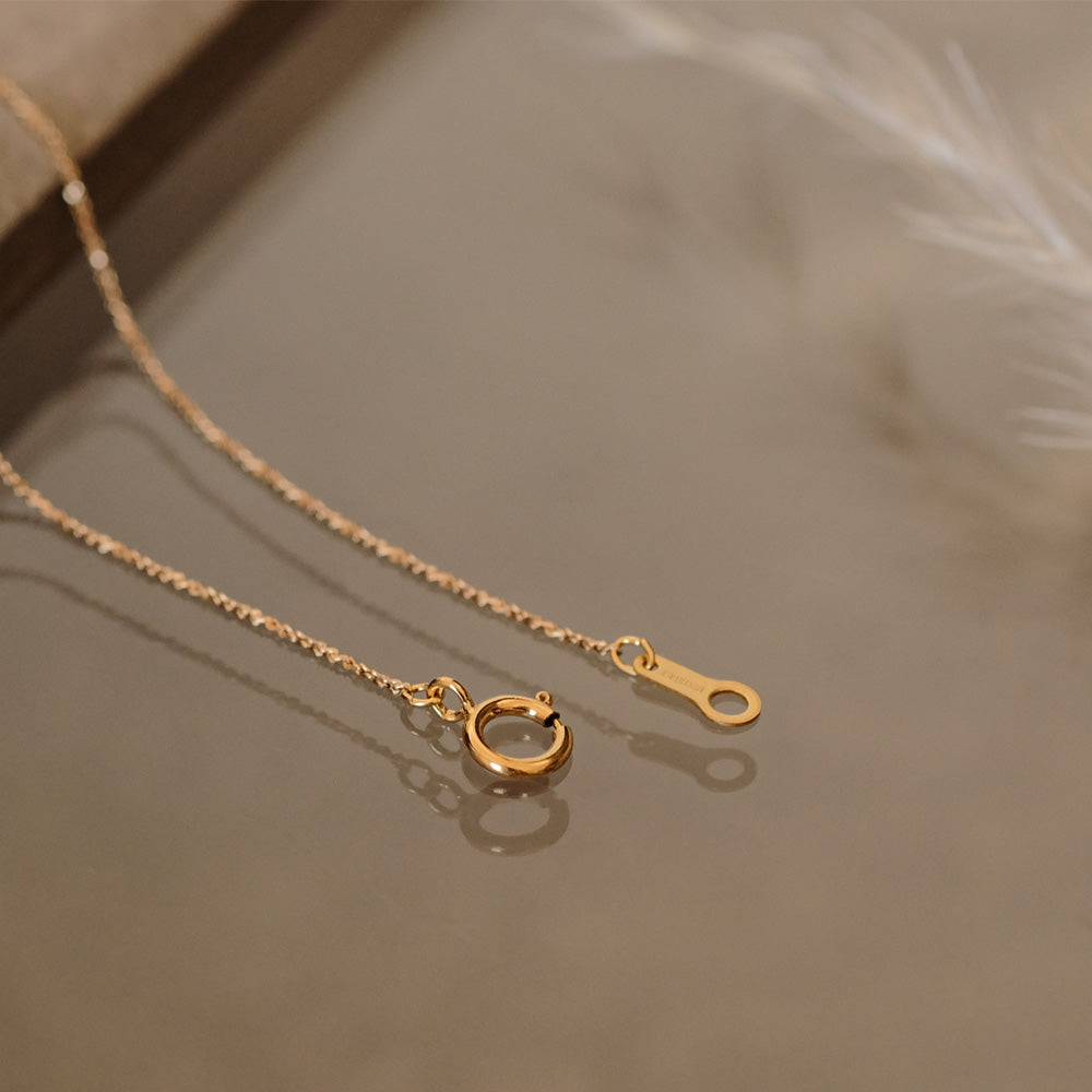 14K Gold Filled Short Chain Necklace