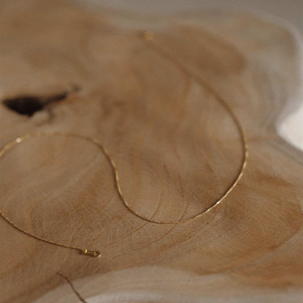 14K Gold Filled Short Chain Necklace