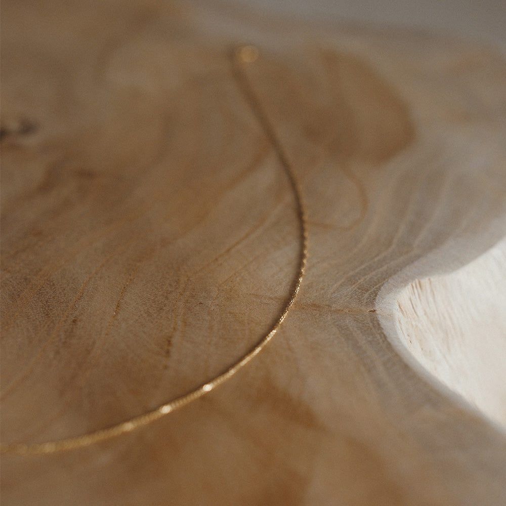 14K Gold Filled Short Chain Necklace