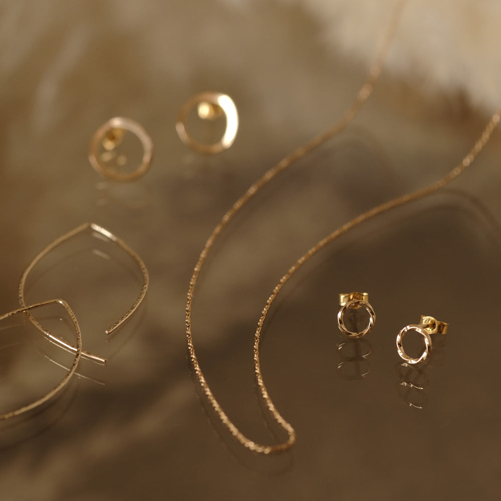 14K Gold Filled Short Chain Necklace