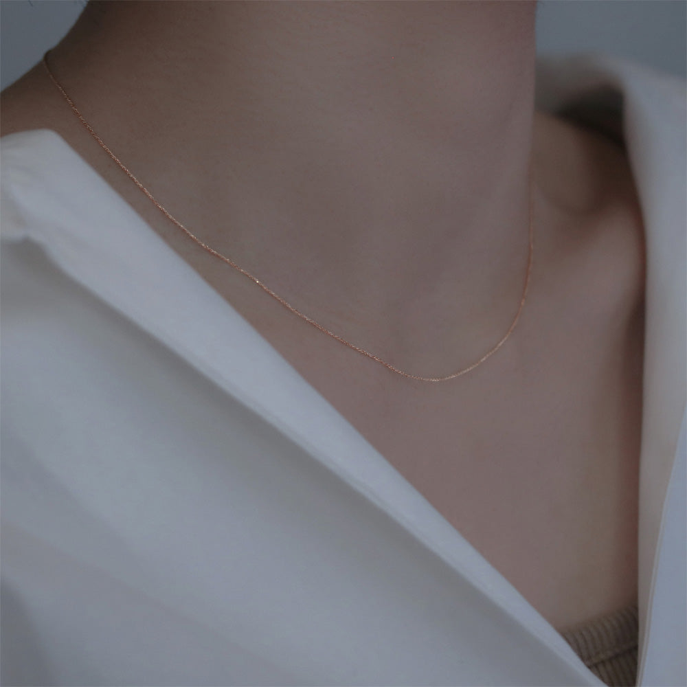 14K Gold Filled Short Chain Necklace