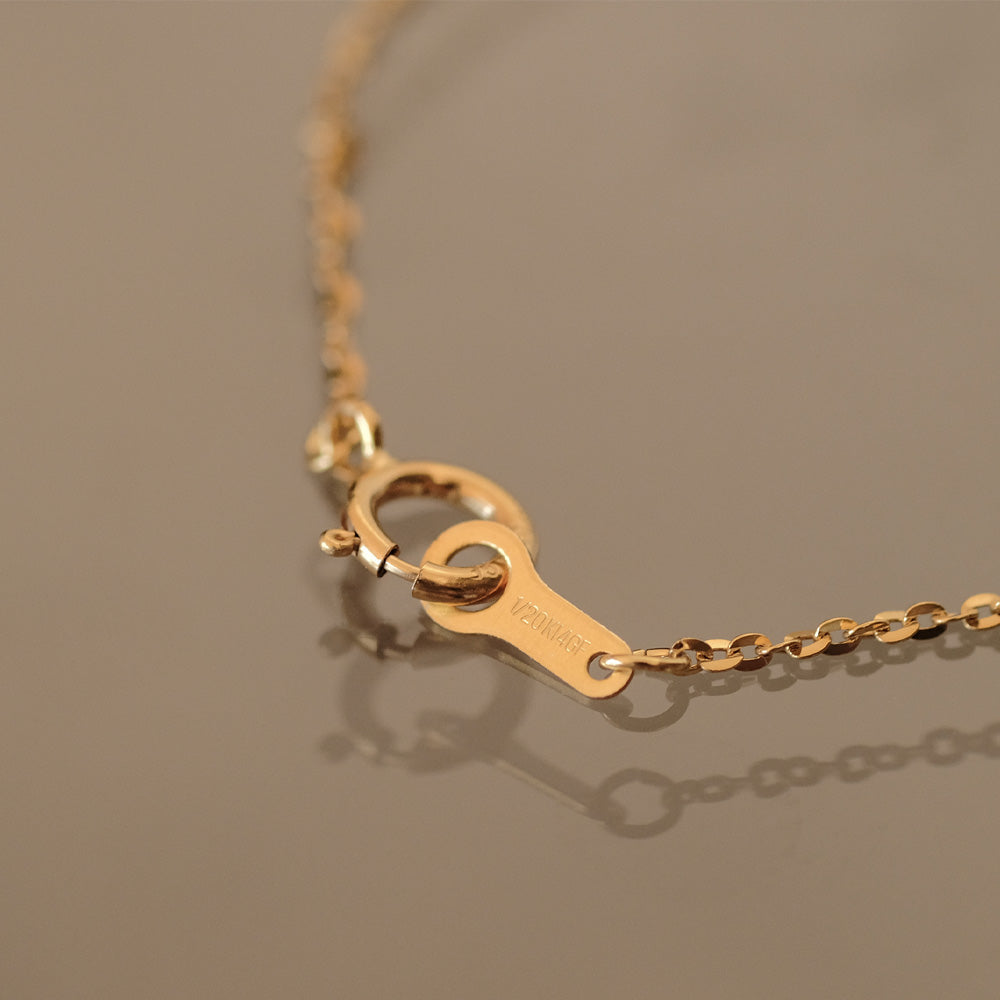14K Gold Filled Short Chain Necklace