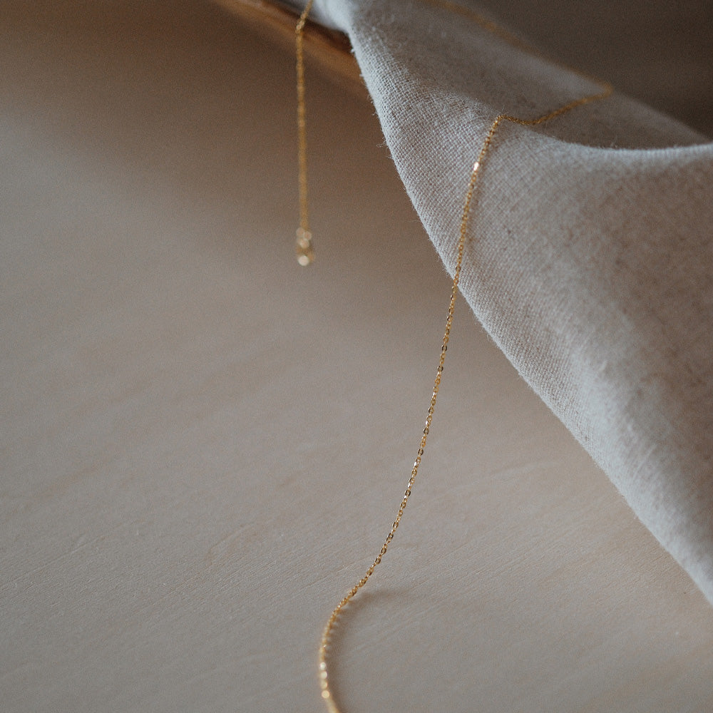 14K Gold Filled Short Chain Necklace
