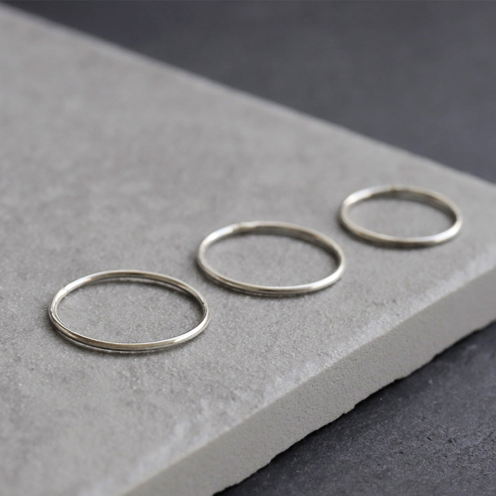925 Silver Skinny Ring