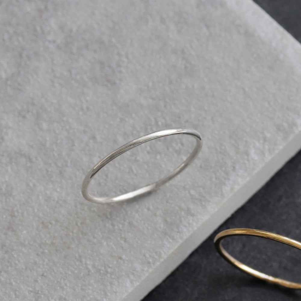 925 Silver Skinny Ring