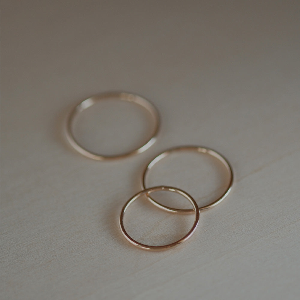 14K Gold Filled Skinny Ring