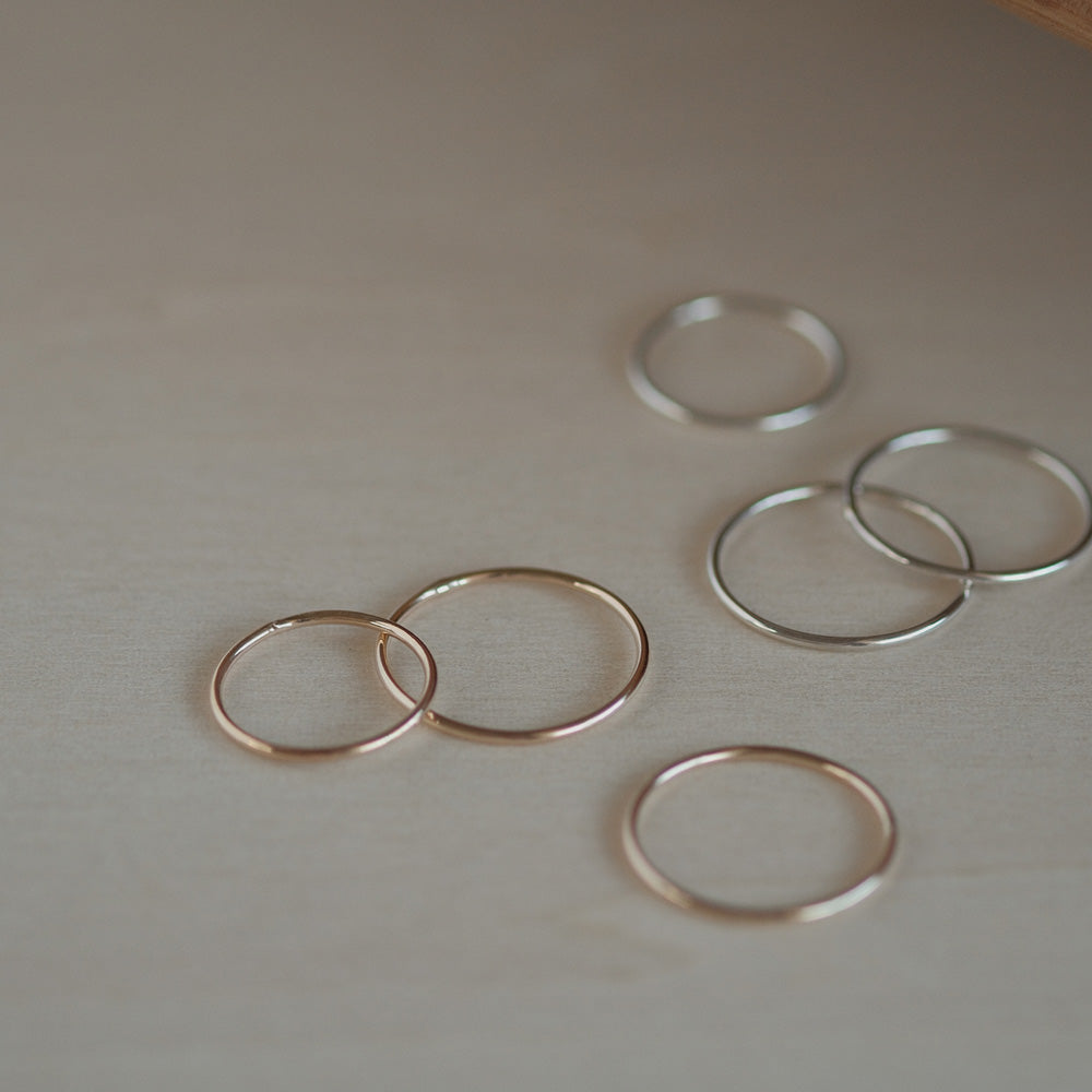 14K Gold Filled Skinny Ring