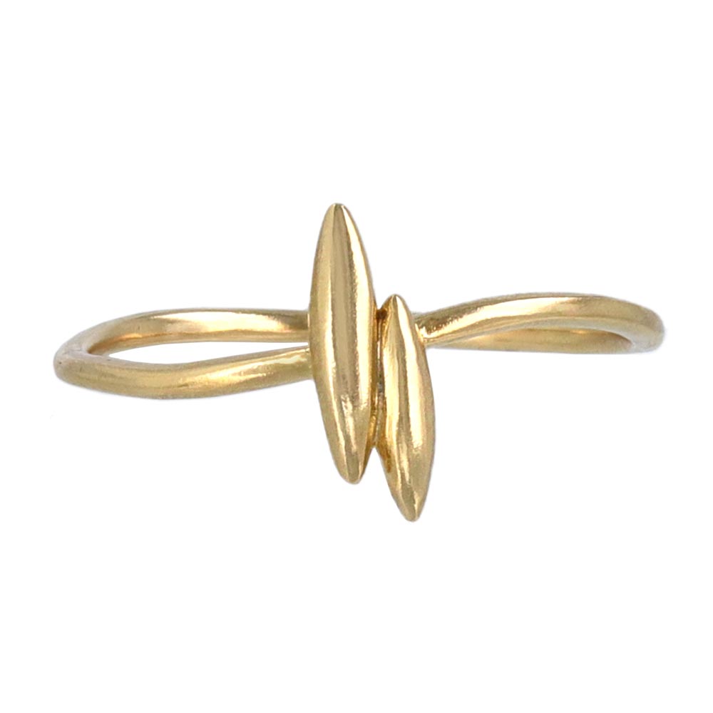 Gold Plated Seed Ring