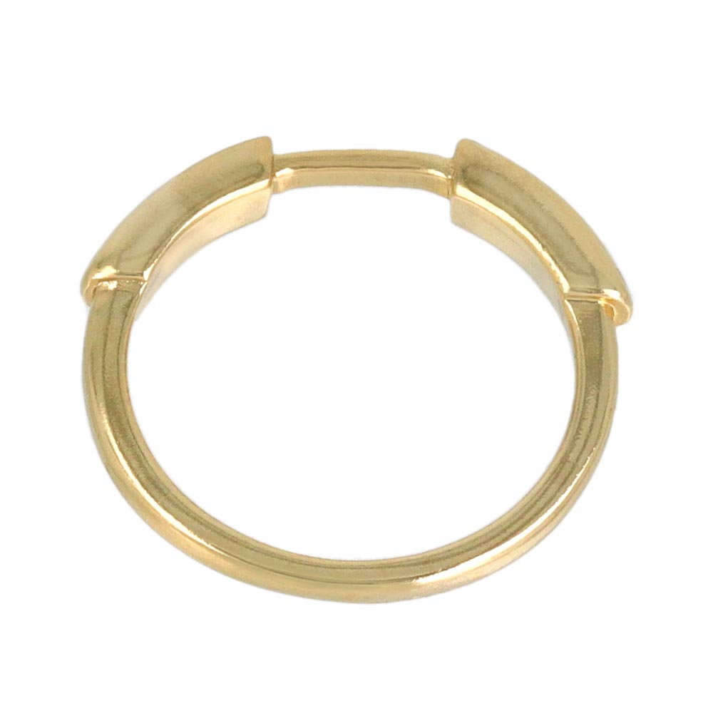 Gold Plated Irregular Band Ring