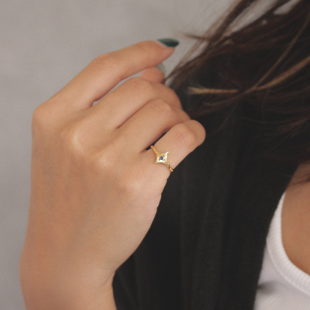 Silver Tone Pinky Ring