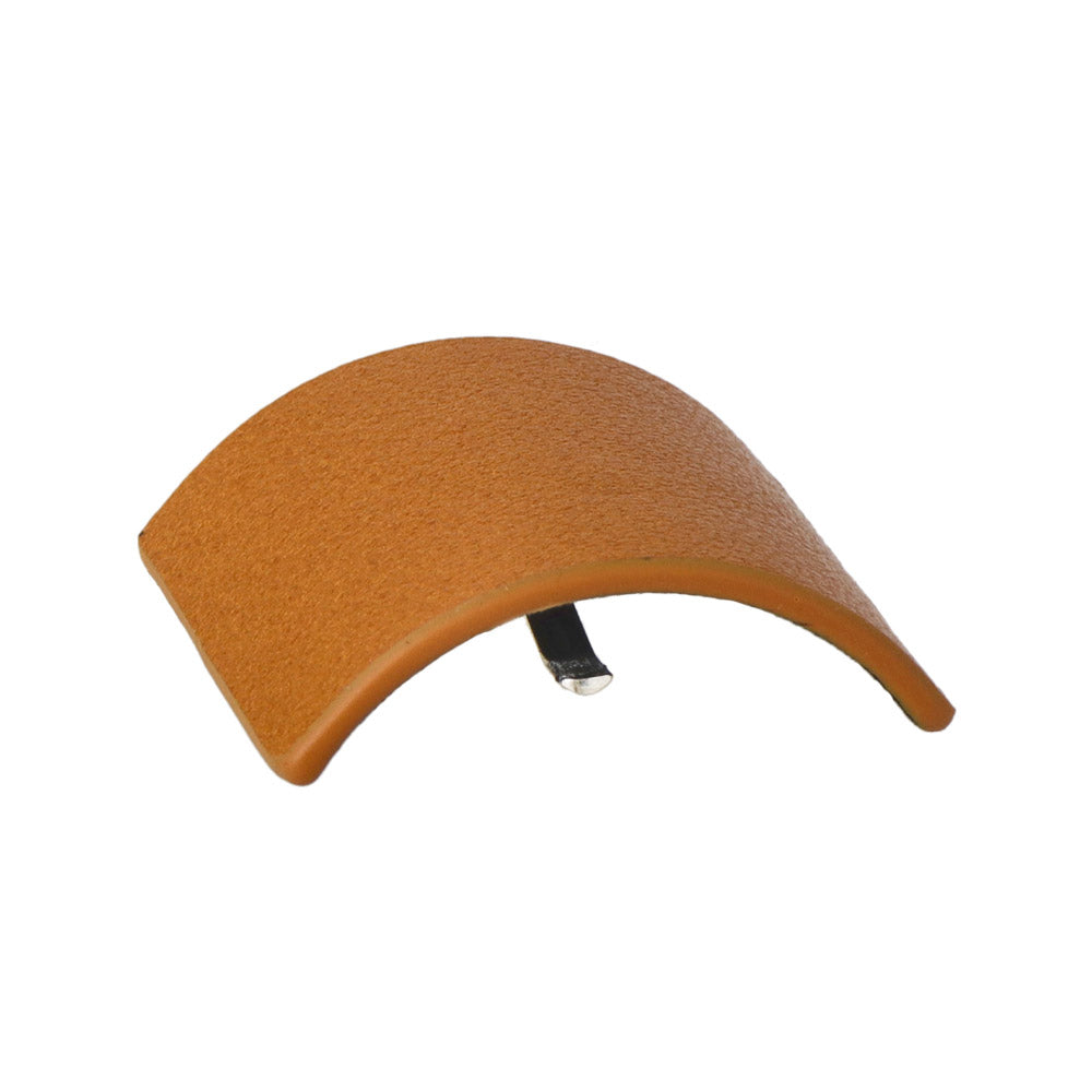 Rectangle Brown Leather Pony Hook