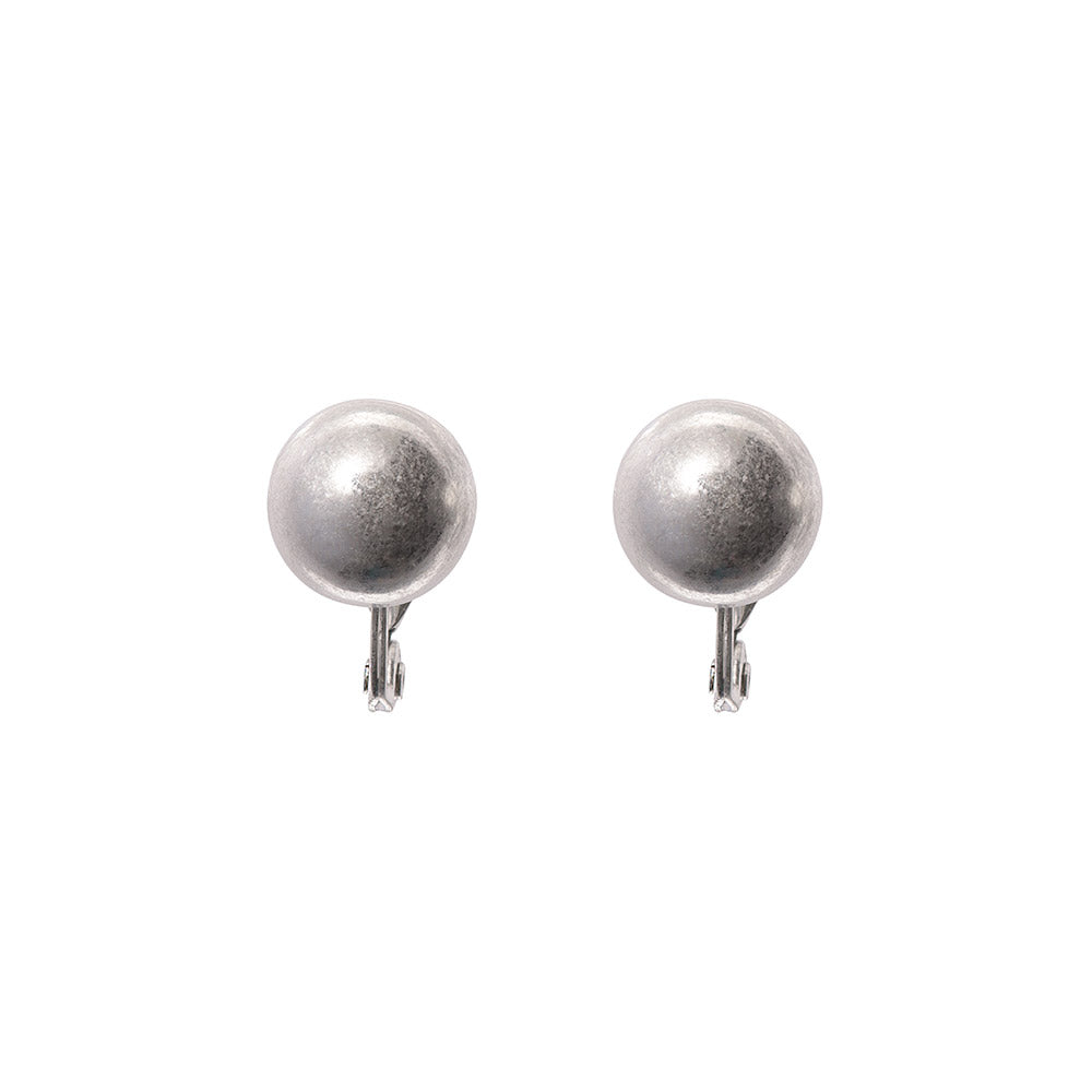 Full Moon Clip On Earrings