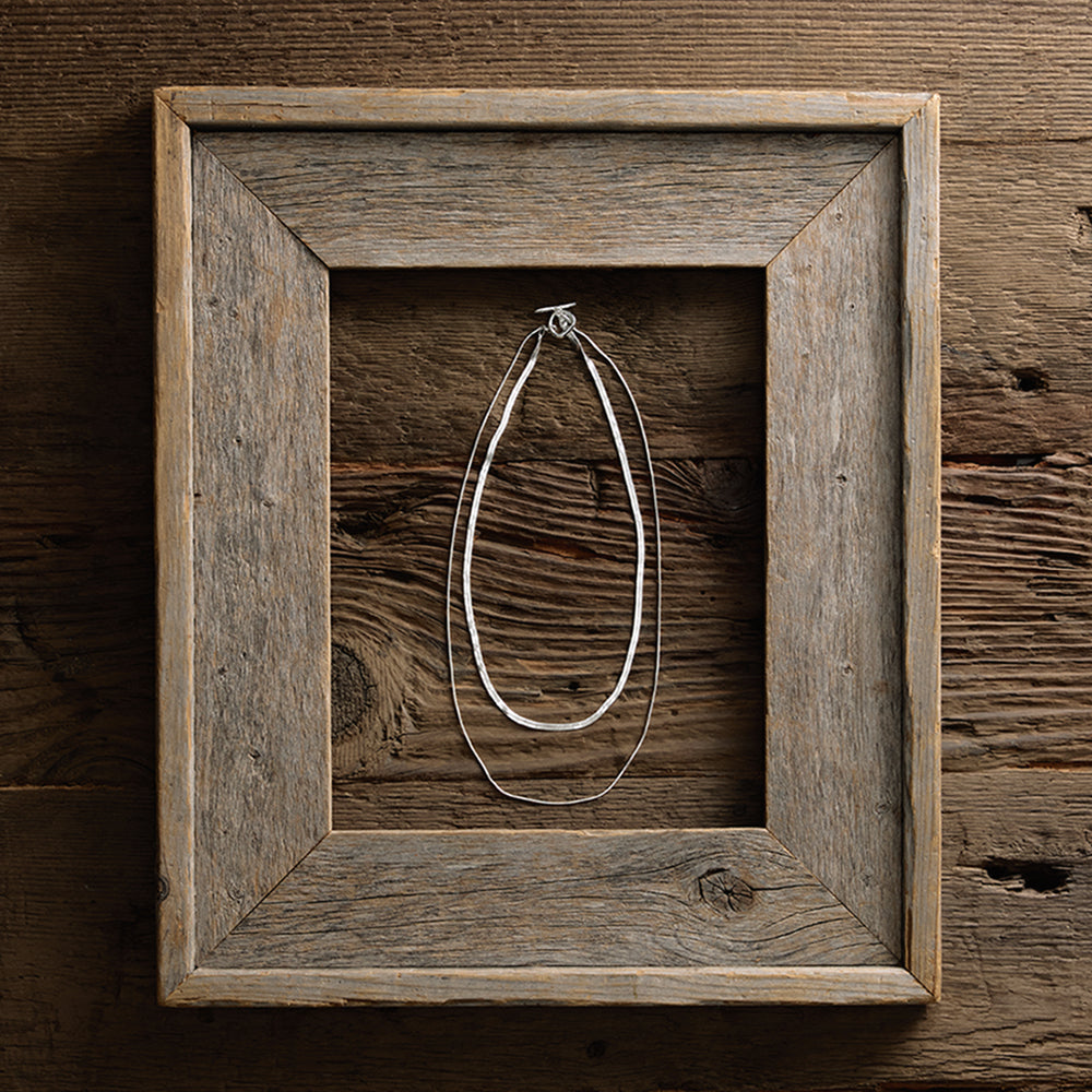 Double Row Toggle Necklace