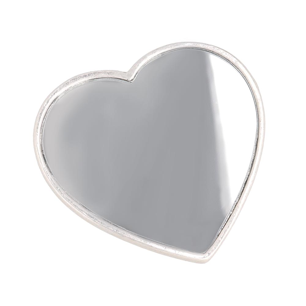 Heart Concho Portable Mirror