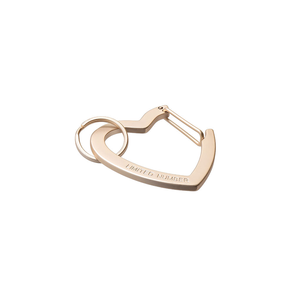 Heart Carabiner Key Ring