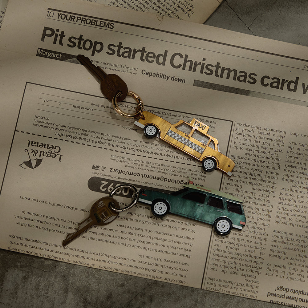 Classic Car Keyring