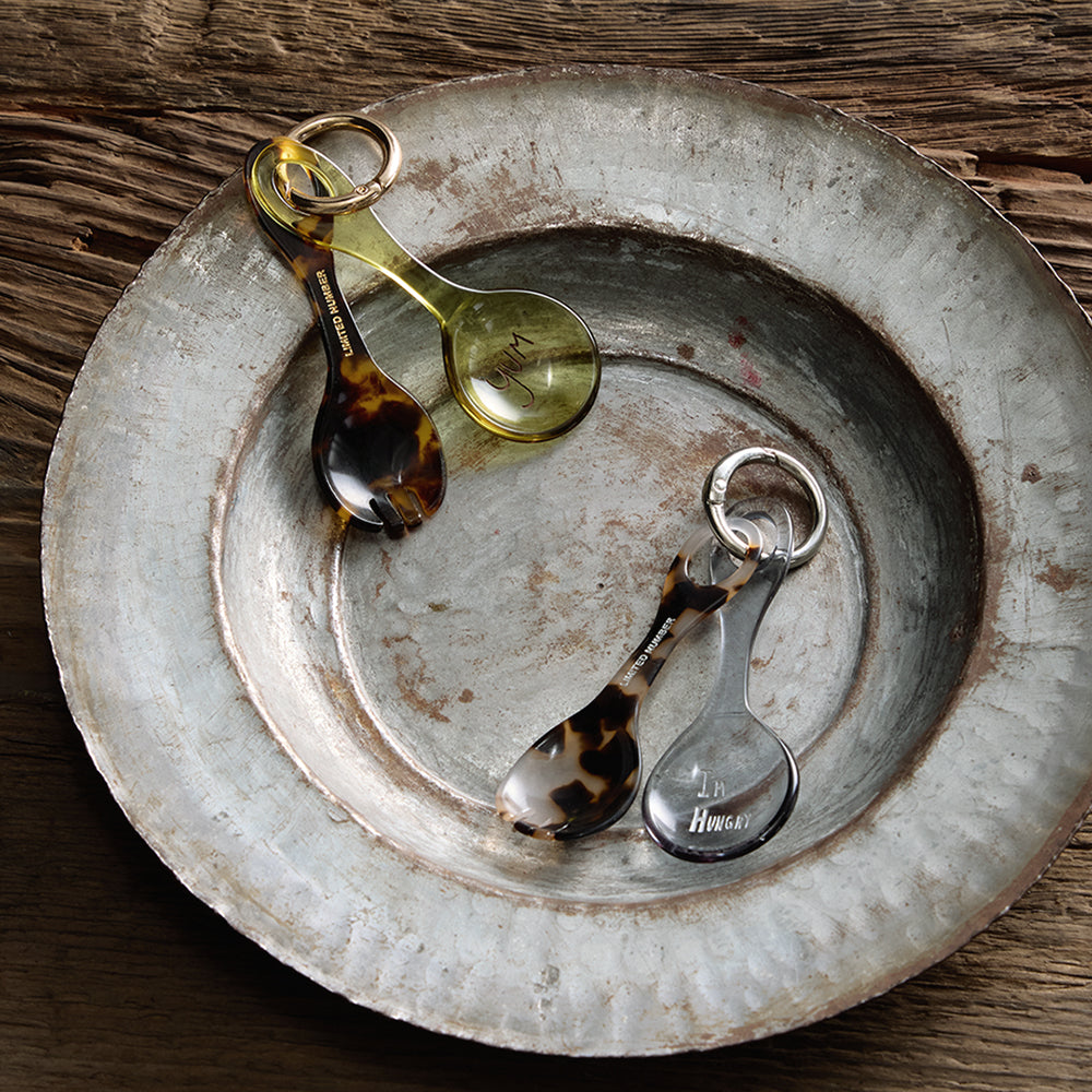 Fork and Spoon Keyring