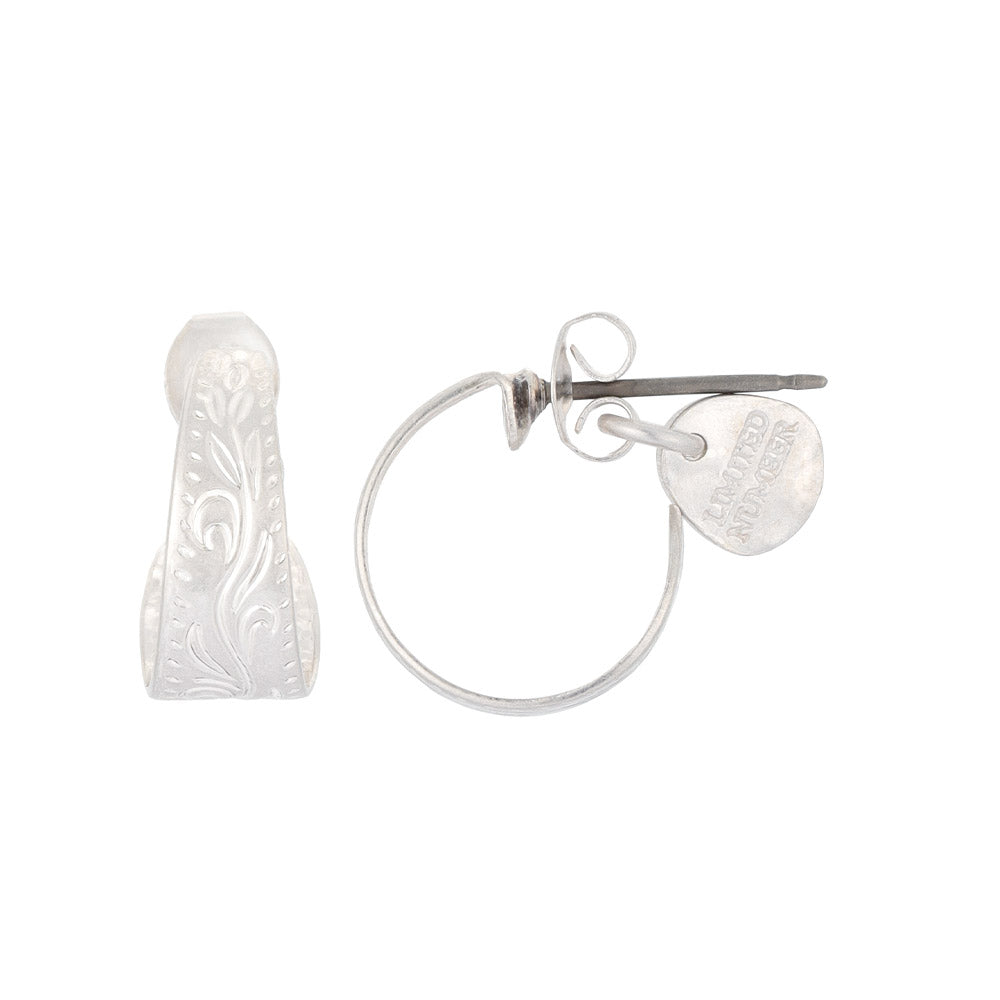 Arabesque Hoop Earrings