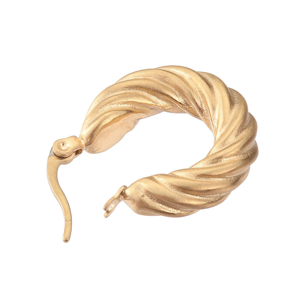 Croissant Hoop Earrings