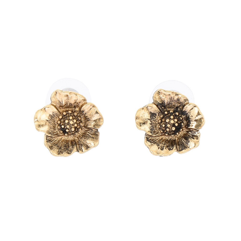 Hibiscus Stud Earrings