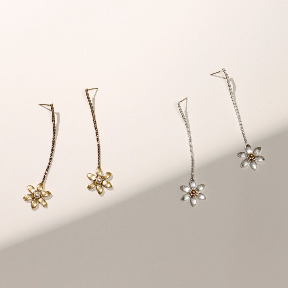 Jasmine Linear Drop Earrings