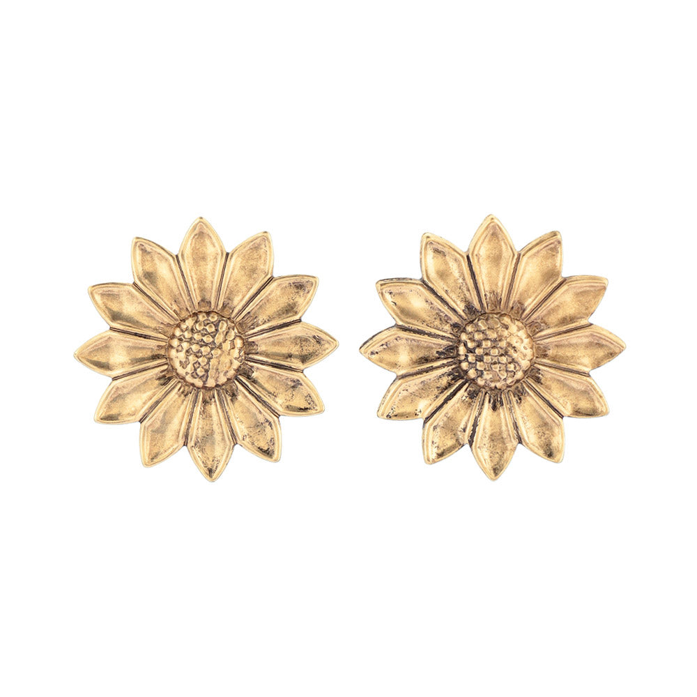 Sunflower Statement Earrings