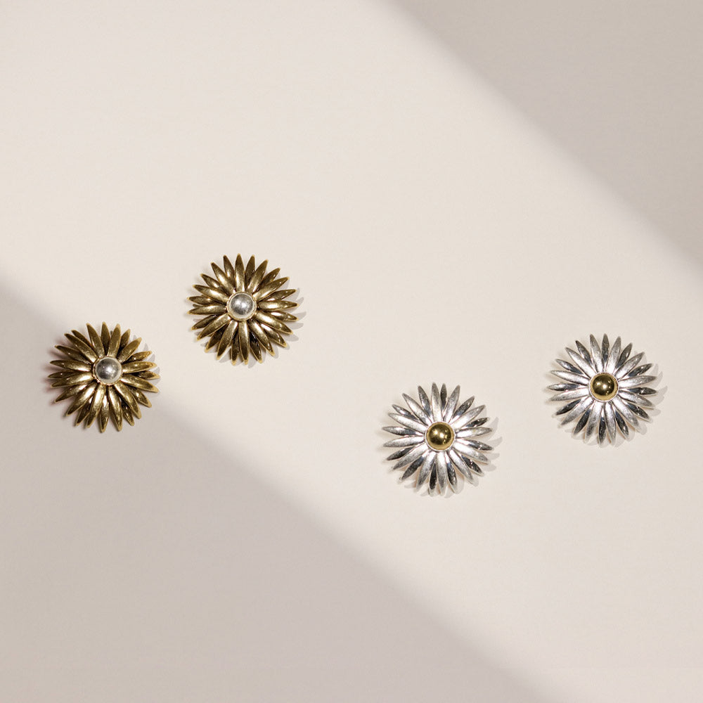 Gerbera Statement Earrings