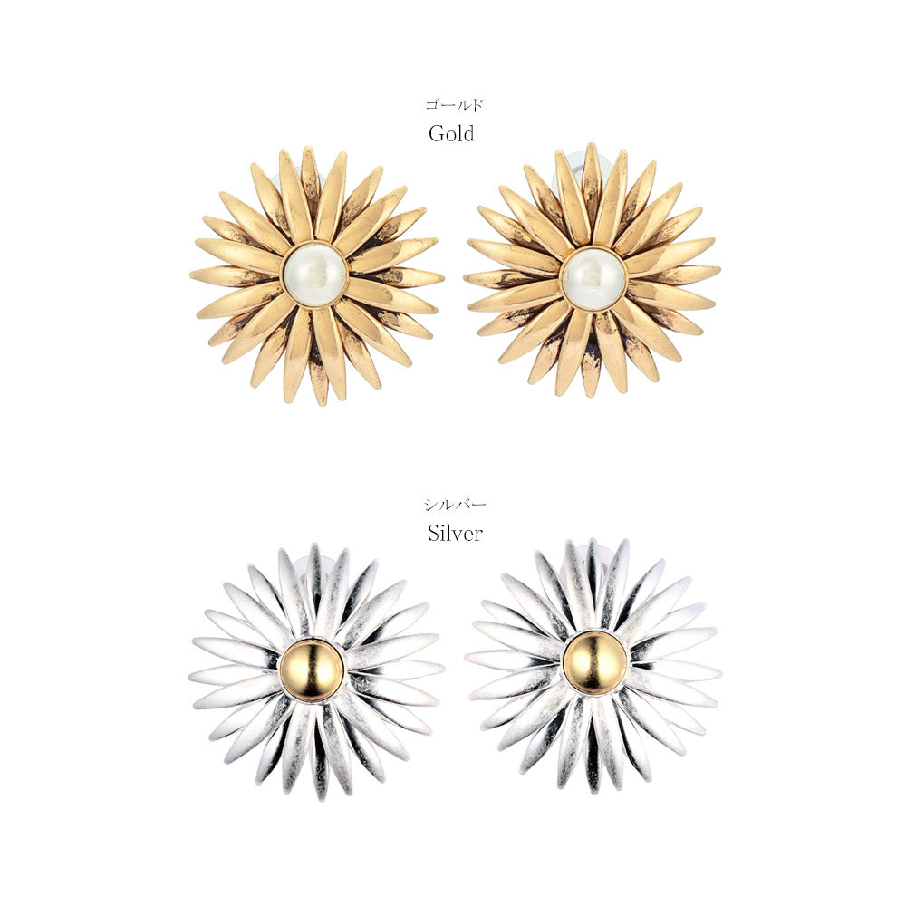 Gerbera Statement Earrings