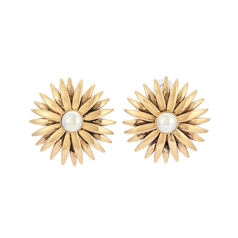 Gerbera Statement Earrings