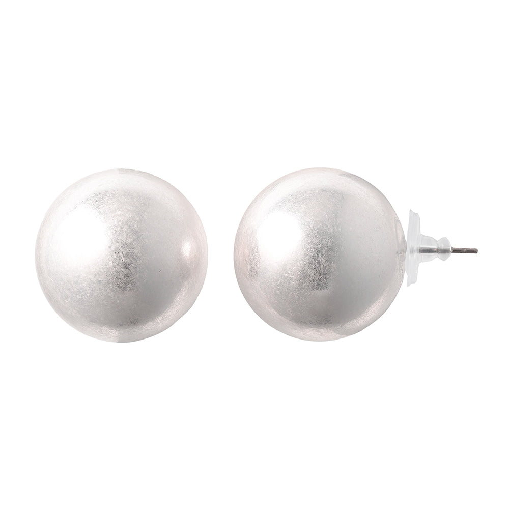 Full Moon Stud Earrings